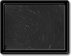 Composite Of 20 Exposures @ 30 Seconds Each