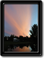 OBS With Nice Sunset