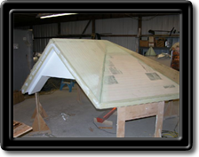 2" Foam Panels Installed and Glassed