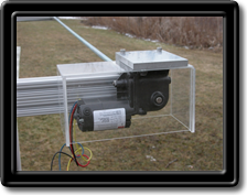 Roof Motor With Lexan Rain Guard